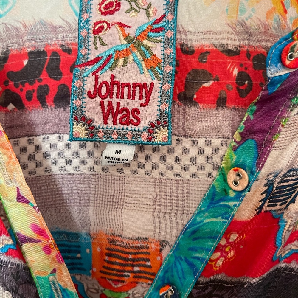Johnny Was Multicolor Maxi Skirt - Picture 3 of 5
